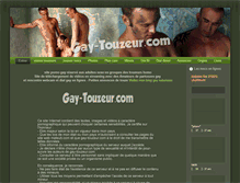 Tablet Screenshot of gay-partouzeur.com